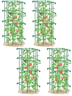 Tomato Cages, Set Of 4 -Garden Care Shop 8587040 GR 001E tif