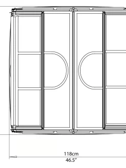 Canopia® By Palram Plant Inn™ Raised Bed Greenhouse, 4' X 4' -Garden Care Shop 8588803 11V tif