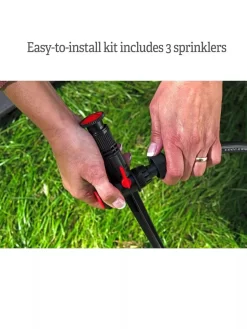 Snip-n-Spray Garden And Landscape Sprinkler System -Garden Care Shop 8589718 7167 install