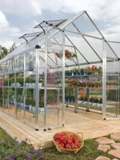 Canopia® By Palram Harmony™ Snap & Grow Greenhouse, 8' -Garden Care Shop 8591044 07V jpg