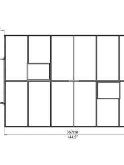 Canopia® By Palram Essence™ Greenhouse, 8' X 12' -Garden Care Shop 8591356 15V tif