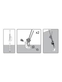 Canopia® By Palram Anchoring Kit For The Palram - Canopia Greenhouses -Garden Care Shop 8591357 07v