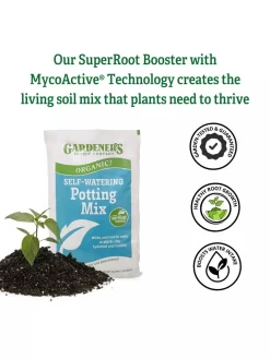 Organic Self-Watering Potting Mix, 20 Qts. -Garden Care Shop 8592225 3