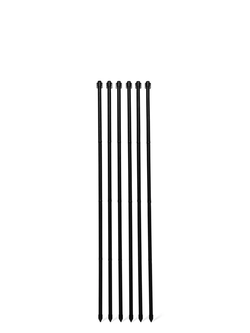 Fence Stakes With Clips, Set Of 6 2 Fence Stakes With Clips, Set Of 6 - Image 2