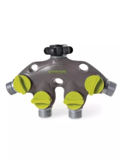 4-Way Faucet Adapter -Garden Care Shop 8596578 7115 tif