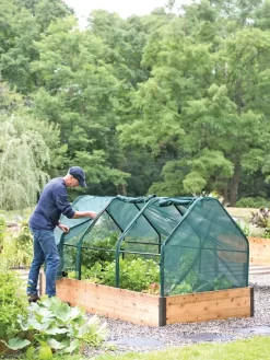 3-Season Plant Protection Tent, 4' X 8' -Garden Care Shop 8598282 0101 tif