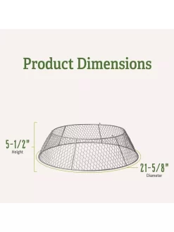 Chicken Wire Cloche Extension -Garden Care Shop 8599107 1