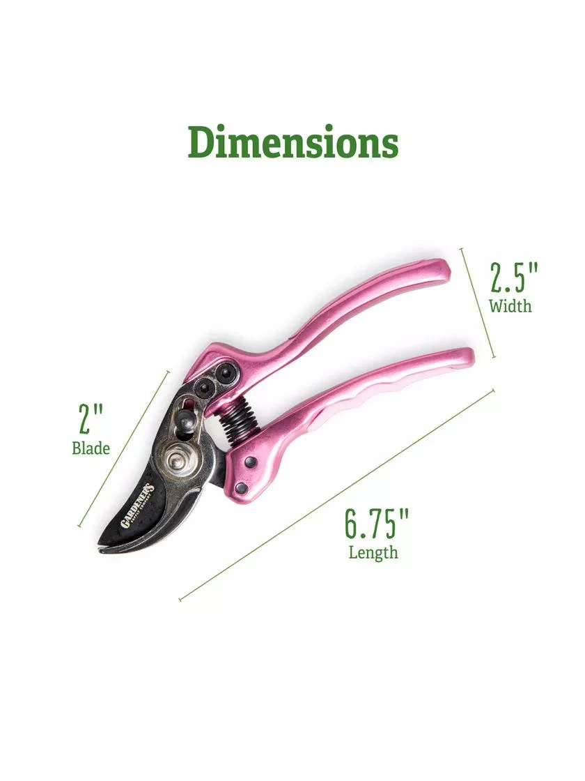Gardener's Floral Pruning Bypass Shears 2 Gardener's Floral Pruning Bypass Shears - Image 2