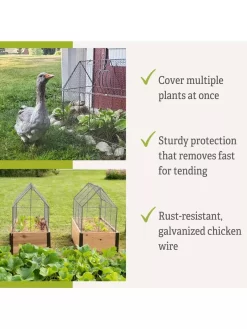 Chicken Wire Crop Coop -Garden Care Shop 8609080 2