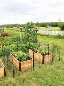 6 Panel Critter Fence With Gate -Garden Care Shop 8609844 8457 tif