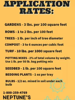 Neptune's Harvest Crab & Lobster Shell Plant Food, 4 Pound -Garden Care Shop 8610162 04V tif