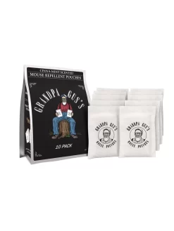 Grandpa Gus Mouse Repellent, Set Of 10