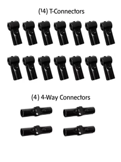 Connector Kit For DIY A Frame Plant Support 13 Connector Kit For DIY A Frame Plant Support -Garden Care Shop 8610366 10113 tif