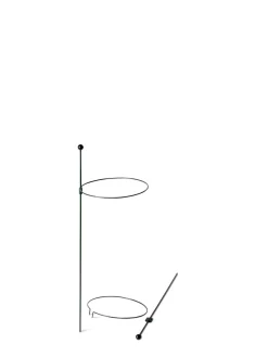 Peacock Mini Plant Support Rings 8", Set Of 2 -Garden Care Shop 8610387 9571 tif