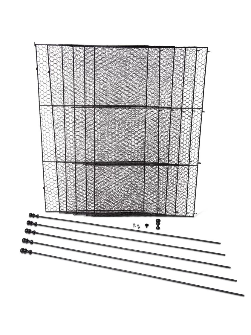 Tall Chicken Wire Critter Fence With Gate 14 Tall Chicken Wire Critter Fence With Gate - Image 14