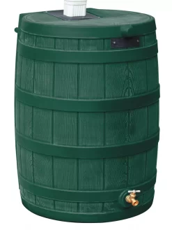 Rain Wizard 40 Gallon Rain Barrel -Garden Care Shop 8612308 02V jpg