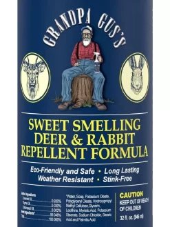 Grandpa Gus's Deer & Rabbit Repellent Spray 7 Grandpa Gus's Deer & Rabbit Repellent Spray -Garden Care Shop 8612427 03V 3 4