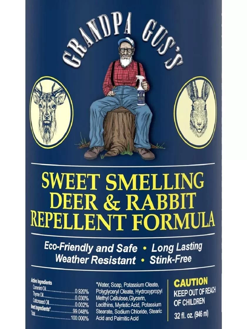 Grandpa Gus's Deer & Rabbit Repellent Spray 3 Grandpa Gus's Deer & Rabbit Repellent Spray - Image 3