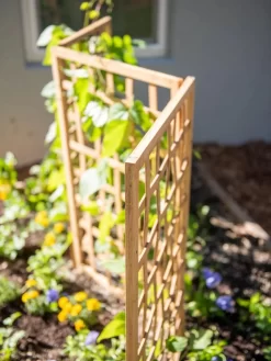 Bamboo Zig-Zag Trellis 24" X 36" 13 Bamboo Zig-Zag Trellis 24" X 36" -Garden Care Shop 8613151 6459