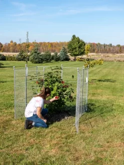 Tall Chicken Wire Critter Fence Extension Panel, Set Of 2 -Garden Care Shop 8613260 0090