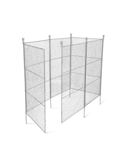 Tall Chicken Wire Critter Fence With Gate 22 Tall Chicken Wire Critter Fence With Gate -Garden Care Shop 8613260 6051