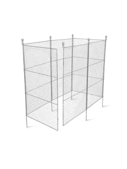 Tall Chicken Wire Critter Fence With Gate 21 Tall Chicken Wire Critter Fence With Gate -Garden Care Shop 8613260 6052