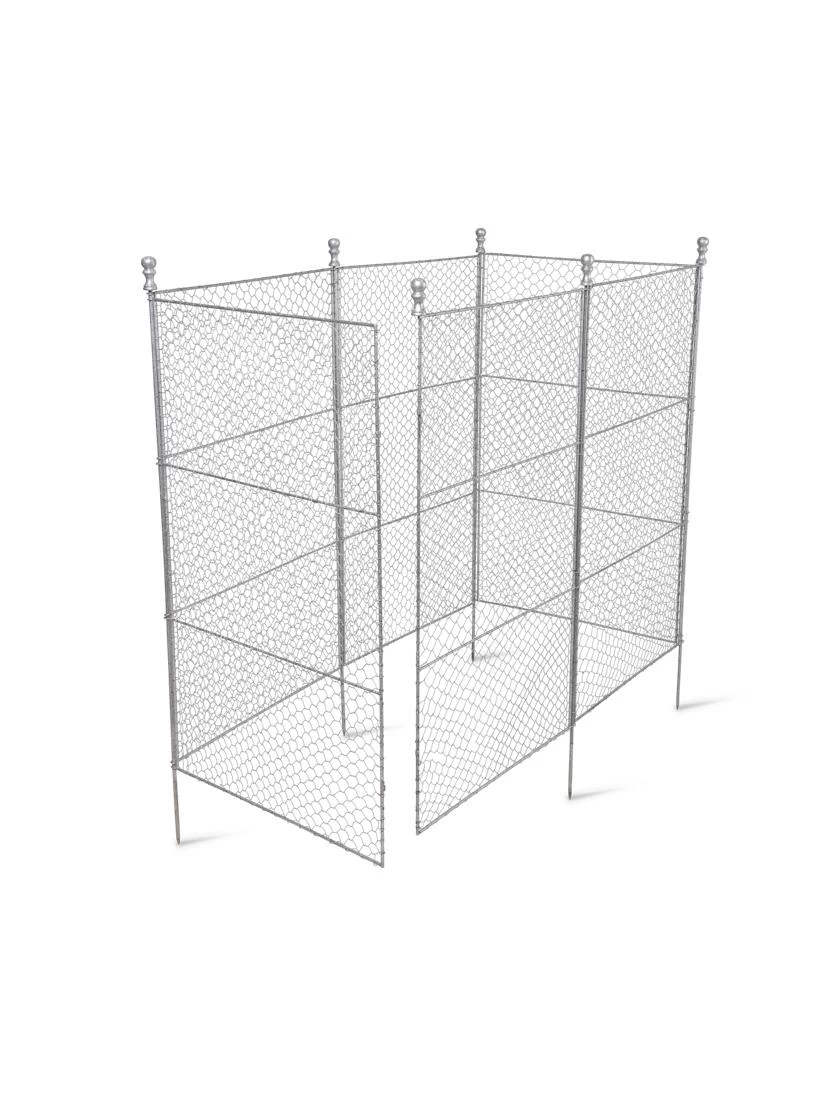 Tall Chicken Wire Critter Fence With Gate 8 Tall Chicken Wire Critter Fence With Gate - Image 8