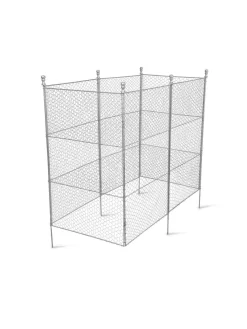 Tall Chicken Wire Critter Fence With Gate 20 Tall Chicken Wire Critter Fence With Gate -Garden Care Shop 8613260 6053