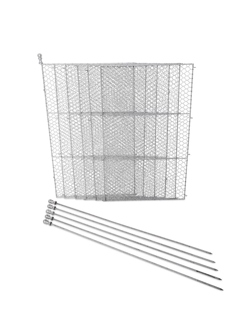 Tall Chicken Wire Critter Fence With Gate 13 Tall Chicken Wire Critter Fence With Gate - Image 13