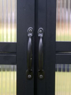 MONT Growers Edition Greenhouse, 8' X 20' -Garden Care Shop bk door handles 2000 300 dpi 1